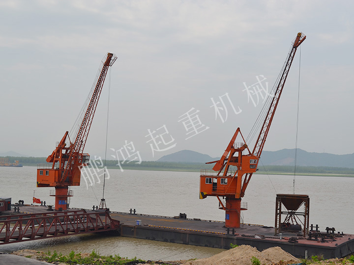 FQ10t-25m  船用浮式起重機（雙浮吊）
